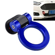 Car Truck Bumper Round Tow Hook Ring Adhesive Decal Sticker Exterior Decoration (Blue) - Towing Bars by PMC TechLife | Online Shopping South Africa | PMC TechLife | Buy Now Pay Later Mobicred
