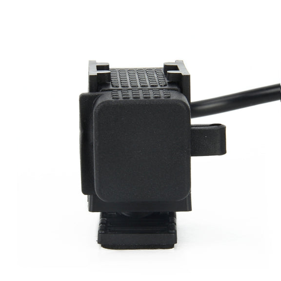 Water-resistant Motorcycle SAE To USB Cable Adapter 3.1A Dual Port Power Socket Adapter, for Smart Phones, Tablets, GPS