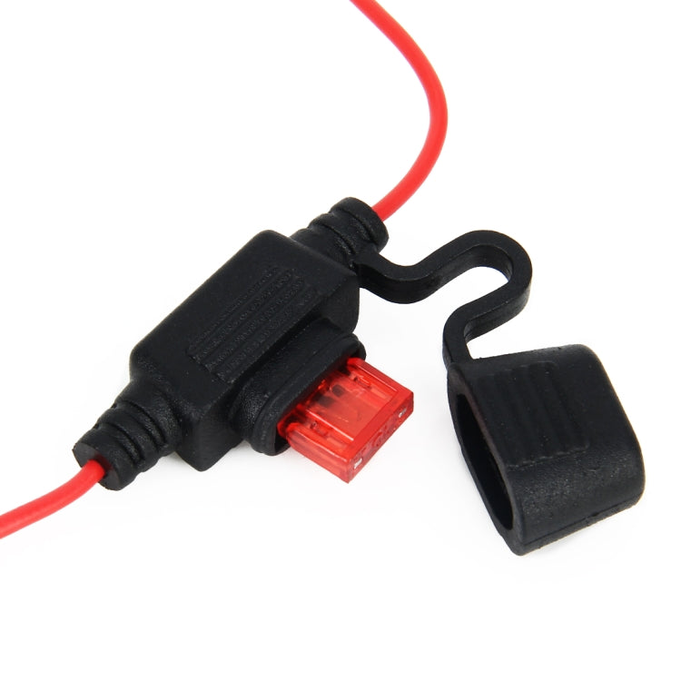 Water-resistant Motorcycle SAE To USB Cable Adapter 3.1A Dual Port Power Socket Adapter, for Smart Phones, Tablets, GPS