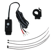 Water-resistant Motorcycle USB Phone Charger Adapter with Power Switch 5V Single Ports Smart Charging Power Socket, for Phone, Tablets, GPS