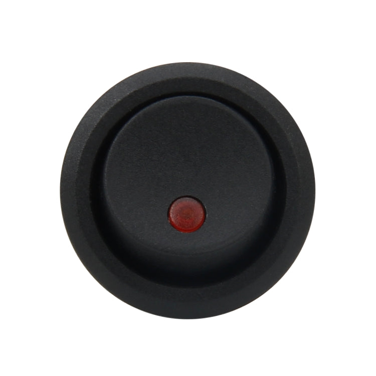 20 Amp 12 Volt Triple Plugs LED ON OFF Rocker Power Switch (Red Light)
