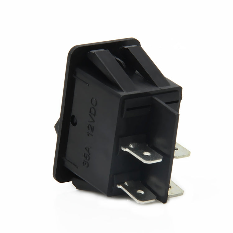 30 Amp 12 Volt Four Plugs LED ON OFF Car Fog Light Switch (Red Light)
