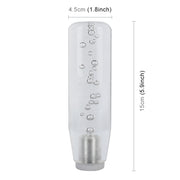 Universal Car Truck Transparent Bubble Colors LED Light Shift Knob Gear Lever Shifter, Length: 15cm