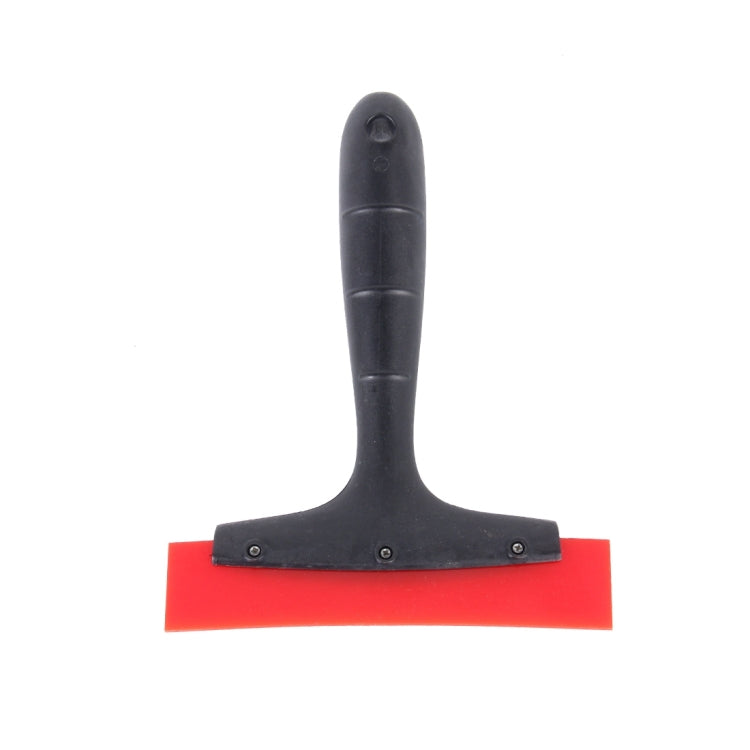 For Short Handle Tendon Scraper Car Film Tools Wiper Plate Glass Cleaning Tool(Black)