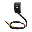 Jtron Car DIY Switch Paste Type Button Switch Paste Type Button Switch Double Sided with Adhesive Tape OFF/ON DC 12V/200mA - Car Switches by PMc TechLife | Online Shopping South Africa | PMc TechLife | Buy Now Pay Later Mobicred