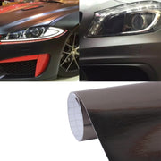 1.52m �� 0.5m Electroplating Car Auto Body Decals Sticker Self-Adhesive Side Truck Vinyl Graphics(Black)