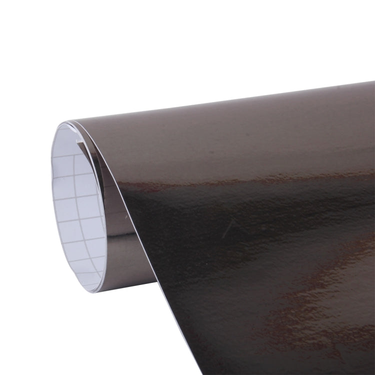 1.52m �� 0.5m Electroplating Car Auto Body Decals Sticker Self-Adhesive Side Truck Vinyl Graphics(Black)