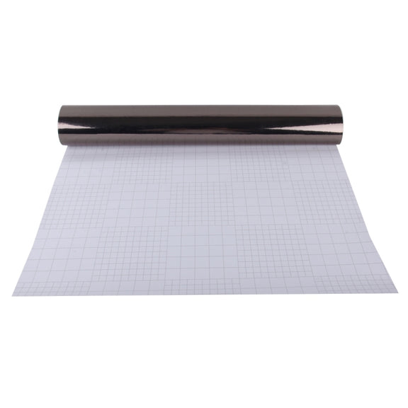 1.52m �� 0.5m Electroplating Car Auto Body Decals Sticker Self-Adhesive Side Truck Vinyl Graphics(Black)