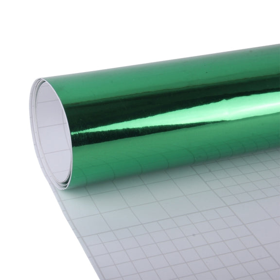 1.52m �� 0.5m Electroplating Car Auto Body Decals Sticker Self-Adhesive Side Truck Vinyl Graphics(Green)