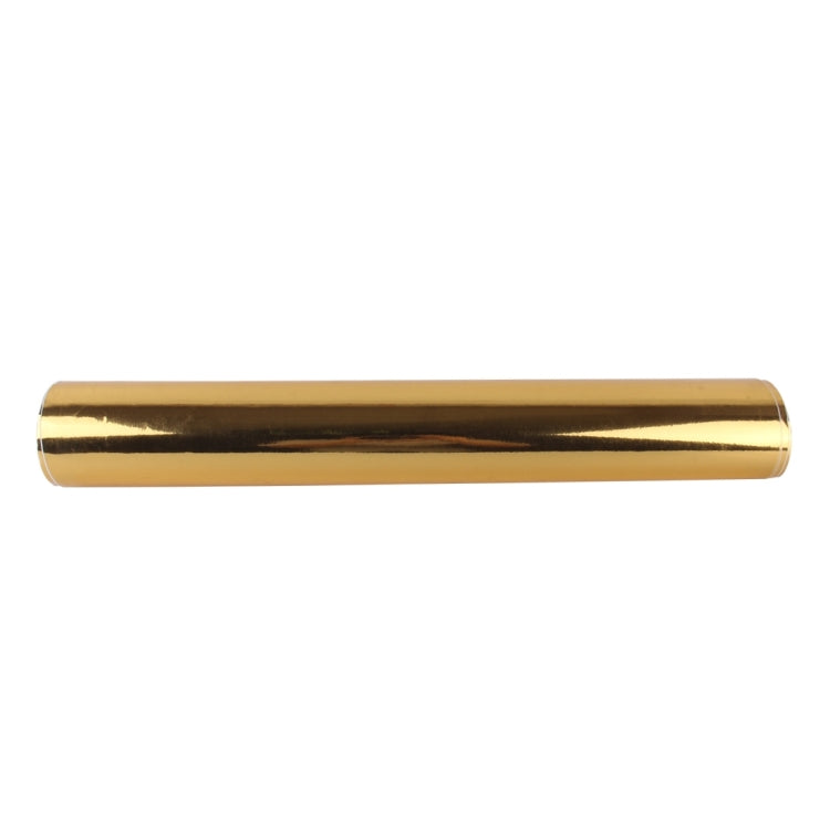 1.52m �� 0.5m Electroplating Car Auto Body Decals Sticker Self-Adhesive Side Truck Vinyl Graphics(Gold)