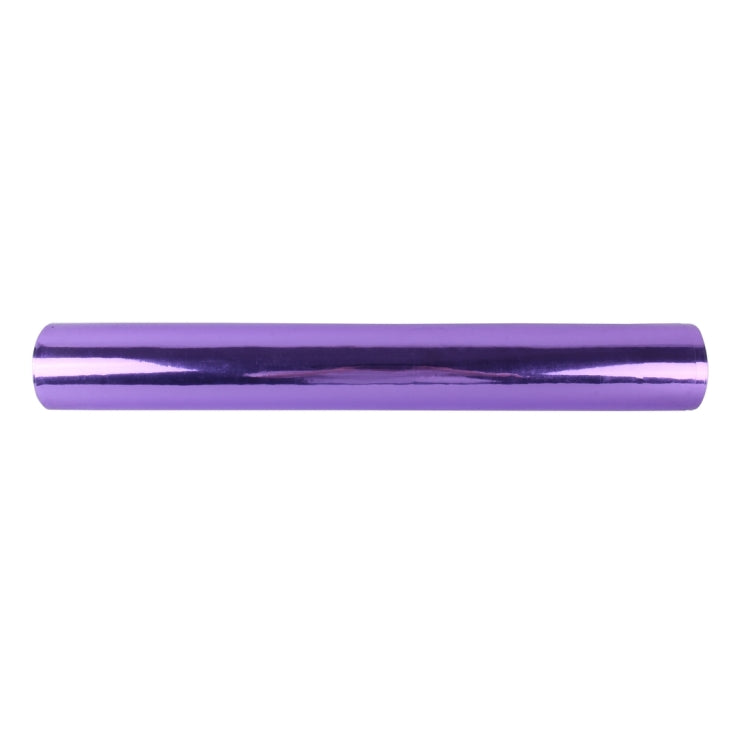 1.52m �� 0.5m Electroplating Car Auto Body Decals Sticker Self-Adhesive Side Truck Vinyl Graphics(Purple)