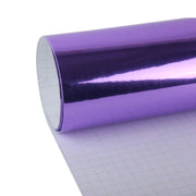 1.52m �� 0.5m Electroplating Car Auto Body Decals Sticker Self-Adhesive Side Truck Vinyl Graphics(Purple)