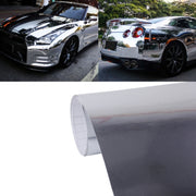 1.52m �� 0.5m Electroplating Car Auto Body Decals Sticker Self-Adhesive Side Truck Vinyl Graphics(Silver)