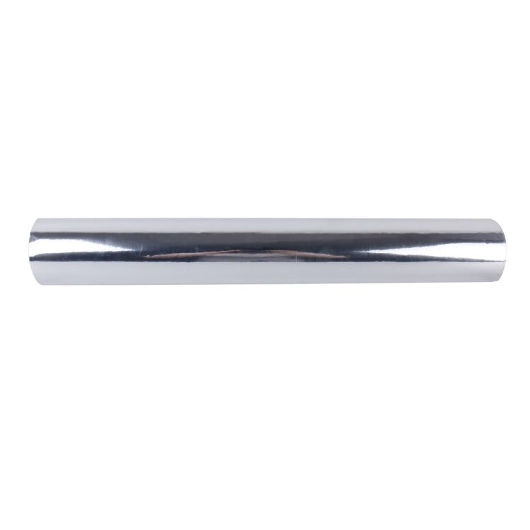 1.52m �� 0.5m Electroplating Car Auto Body Decals Sticker Self-Adhesive Side Truck Vinyl Graphics(Silver)