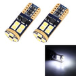 2 PCS T10/W5W/194/501 4W 280LM 6000K 12 SMD-2835 LED Bulbs Car Reading Lamp Clearance Light with Decoder, DC 12V - Clearance Lights by PMC TechLife | Online Shopping South Africa | PMC TechLife | Buy Now Pay Later Mobicred