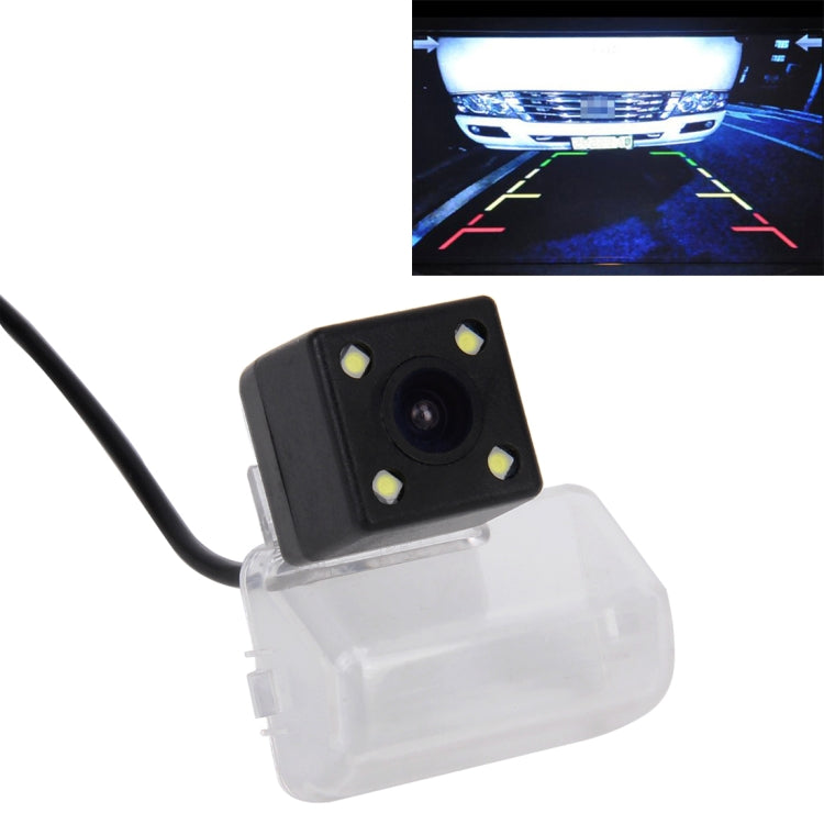 656��492 Effective Pixel  NTSC 60HZ CMOS II Water-resistant Car Rear View Backup Camera With 4 LED Lamps for 2005-2013 Version Mazda 6