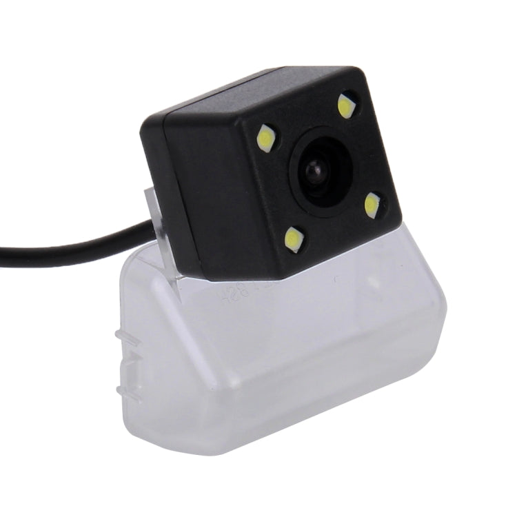 656��492 Effective Pixel HD Water-resistant 4 LED Night Vision Wide Angle Car Rear View Backup Reverse Camera for 2012 Version Mazda CX-5