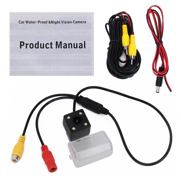 656��492 Effective Pixel HD Water-resistant 4 LED Night Vision Wide Angle Car Rear View Backup Reverse Camera for 2012 Version Mazda CX-5