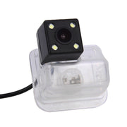 656��492 Effective Pixel HD Water-resistant 4 LED Night Vision Wide Angle Car Rear View Backup Reverse Camera for 2013-2017 Version Mazda CX-5/2010-2011 Version Mazda CX-7