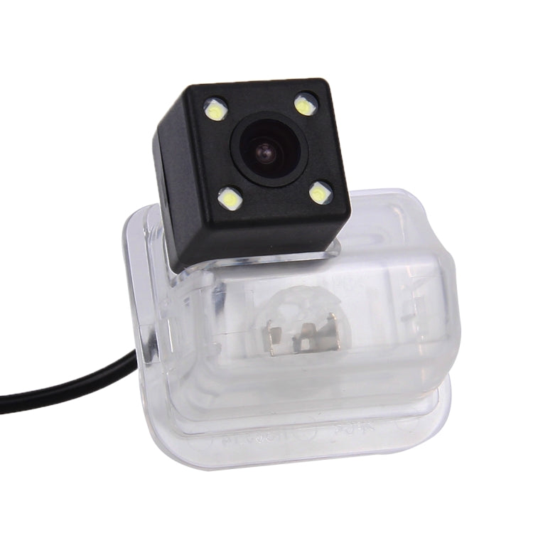 656��492 Effective Pixel HD Water-resistant 4 LED Night Vision Wide Angle Car Rear View Backup Reverse Camera for 2013-2017 Version Mazda CX-5/2010-2011 Version Mazda CX-7
