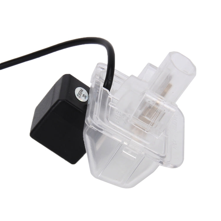 656��492 Effective Pixel HD Water-resistant 4 LED Night Vision Wide Angle Car Rear View Backup Reverse Camera for 2013-2017 Version Mazda CX-5/2010-2011 Version Mazda CX-7
