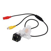 656��492 Effective Pixel HD Water-resistant 4 LED Night Vision Wide Angle Car Rear View Backup Reverse Camera for 2014-2017 Version Mazda6 Atenza