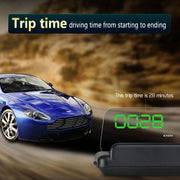 T900 Car GPS HUD Virtual HD Reflection Board Head-up Display, Speed & Driving Distance / Time Display, Over Speed & Voltage & Low Voltage Alarm, Fatigue Driving(Green)