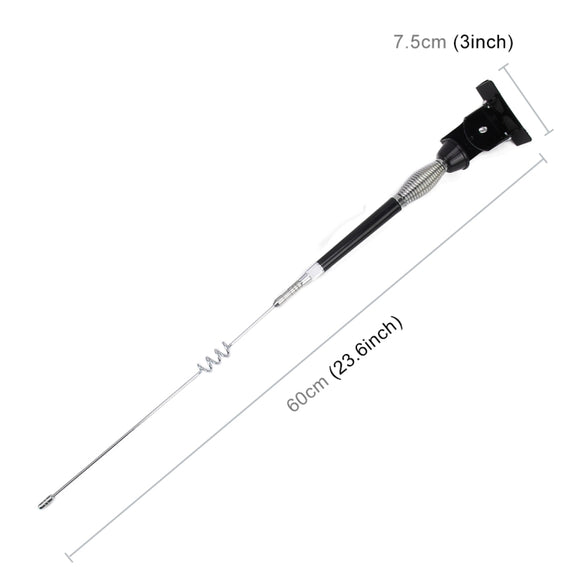 PS-512 Universal Car Decoration Extensile Aerial Glass-mount Cellular Antenna