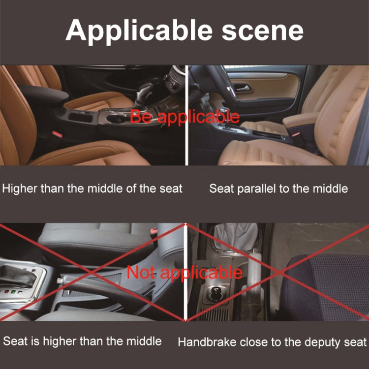 Universal Car Multi-functional Console Side Pocket Seat Gap Side Storage Box (Beige)