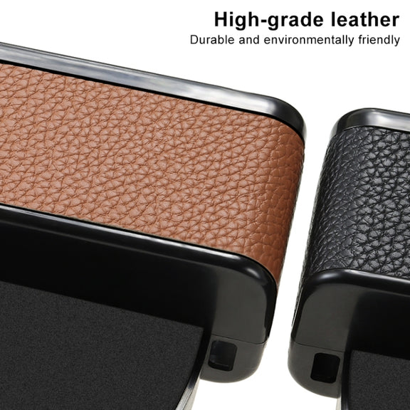 Universal Car Multi-functional Console Side Pocket Seat Gap Side Storage Box (Brown)