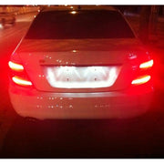 2 PCS T20 / 7443 5W 250LM 6000K Car Auto Brake Lights 16LEDs SMD-2835 Lamps, DC 12V(White Light)