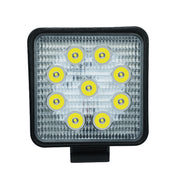 6.7W White Light Square-Shaped Water-resistant Car Boat Marine Work Lights Spotlight LED Bulbs, DC 9-30V
