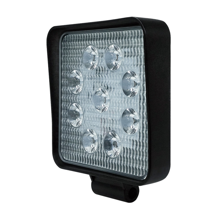 6.7W White Light Square-Shaped Water-resistant Car Boat Marine Work Lights Spotlight LED Bulbs, DC 9-30V