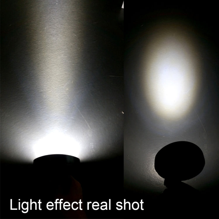6.7W White Light Round-Shaped Water-resistant Car Boat Marine Work Lights Spotlight LED Bulbs, DC 9-30V