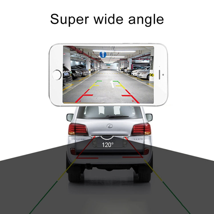 IP66 Water-resistant Night Vision Mini WiFi Reversing Car Camera, Night Vision Distance: 5-10m