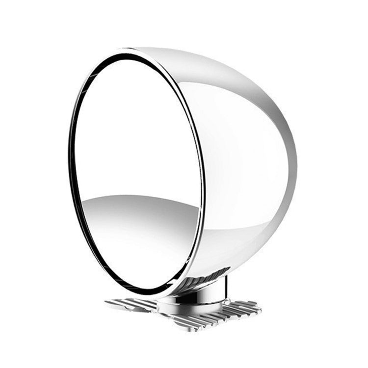 3R-044 Auxiliary Rear View Mirror Car Adjustable Blind Spot Mirror Wide Angle Auxiliary Rear View Side Mirror (White)