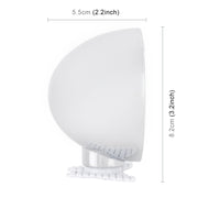 3R-044 Auxiliary Rear View Mirror Car Adjustable Blind Spot Mirror Wide Angle Auxiliary Rear View Side Mirror (White)