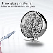 3R-044 Auxiliary Rear View Mirror Car Adjustable Blind Spot Mirror Wide Angle Auxiliary Rear View Side Mirror (White)