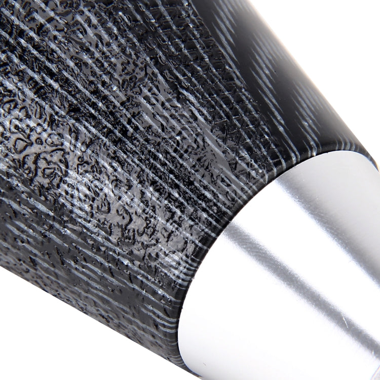 Universal Vehicle Modified Resin Shifter Manual 6-Speed Gear Shift Knob, Size: 8.2*5.5cm (Black White)