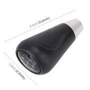 Universal Vehicle Modified Resin Shifter Manual 6-Speed Gear Shift Knob, Size: 8.2*5.5cm (Black)