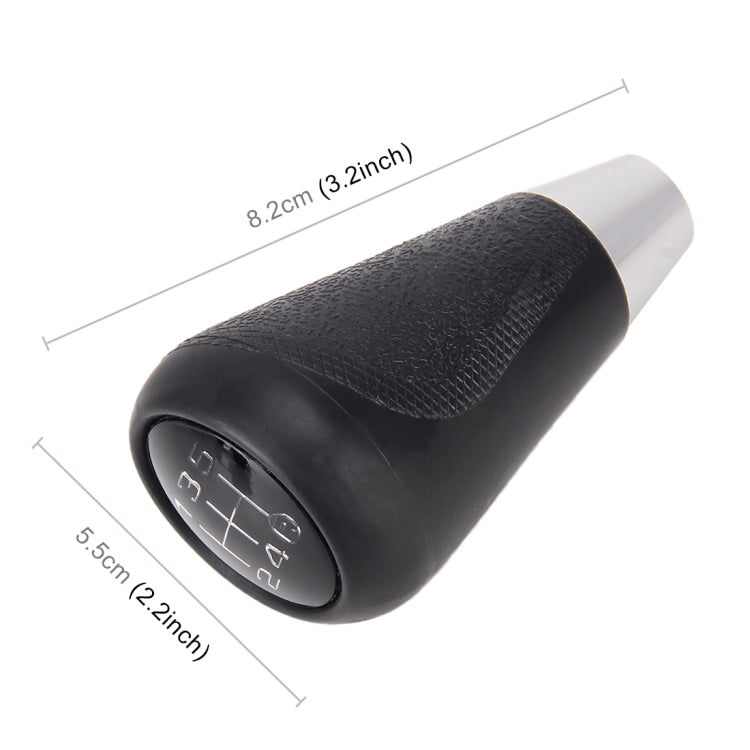 Universal Vehicle Modified Resin Shifter Manual 6-Speed Gear Shift Knob, Size: 8.2*5.5cm (Black)