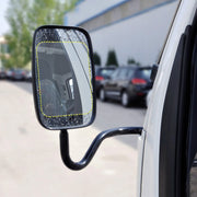 Car PET Rearview Mirror Protective Window Clear Anti-fog Water-resistant Rain Shield Film, Size: 20*17cm