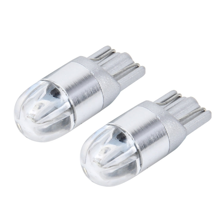 2 PCS T10 2W 2 SMD-3030 LED Car Clearance Lights Lamp, DC 12V (Blue Light)