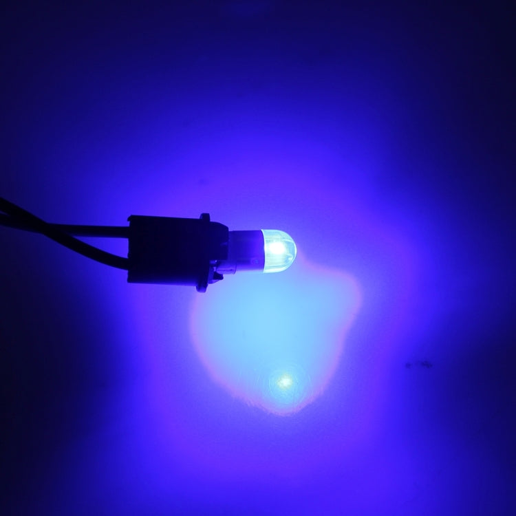 2 PCS T10 2W 2 SMD-3030 LED Car Clearance Lights Lamp, DC 12V (Blue Light)