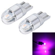 2 PCS T10 2W 2 SMD-3030 LED Car Clearance Lights Lamp, DC 12V (Pink Light) - Clearance Lights by PMC TechLife | Online Shopping South Africa | PMC TechLife | Buy Now Pay Later Mobicred