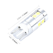 2 PCS T10 5W 8 SMD-3030 LED Car Clearance Lights Lamp, DC 12V(White Light)