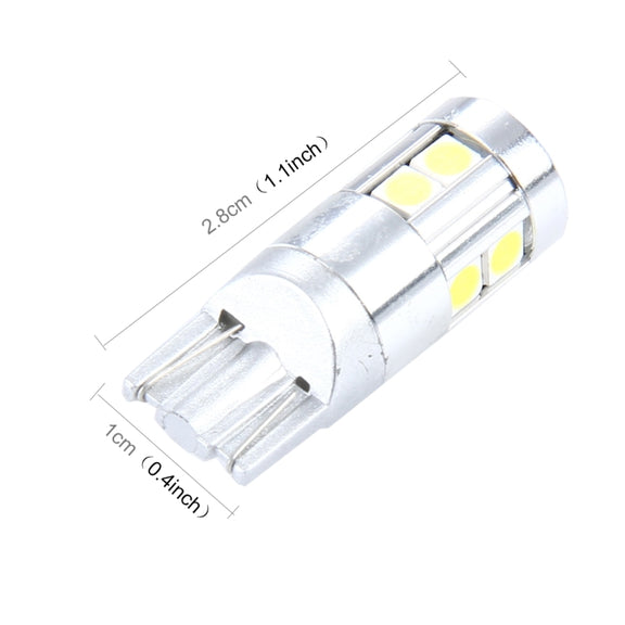 2 PCS T10 5W 8 SMD-3030 LED Car Clearance Lights Lamp, DC 12V(White Light)