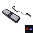 High qulaity DC 12V,9W LED Waterproof Car Sunshade Red Light And Blue Light Warning Lights Strobe Emergency Lights Flashing Light with 12 Kinds Flash Patterns - Warning Lights by PMC TechLife | Online Shopping South Africa | PMC TechLife | Buy Now Pay Later Mobicred