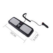 High qulaity DC 12V,9W LED Water-resistant Car Sunshade Red Light And Blue Light Warning Lights Strobe Emergency Lights Flashing Light with 12 Kinds Flash Patterns