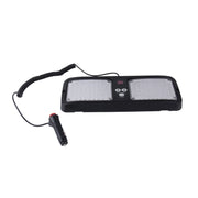 High qulaity DC 12V,9W LED Water-resistant Car Sunshade Red Light And Blue Light Warning Lights Strobe Emergency Lights Flashing Light with 12 Kinds Flash Patterns